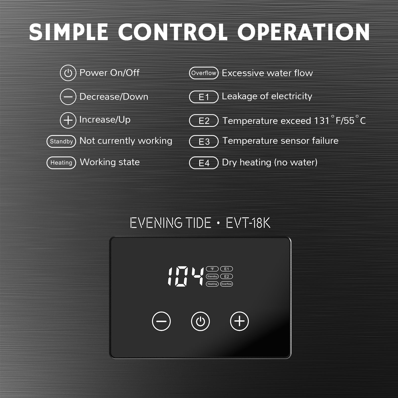18 kW Electric Tankless Water Heater - Tampa Home & Garden Store