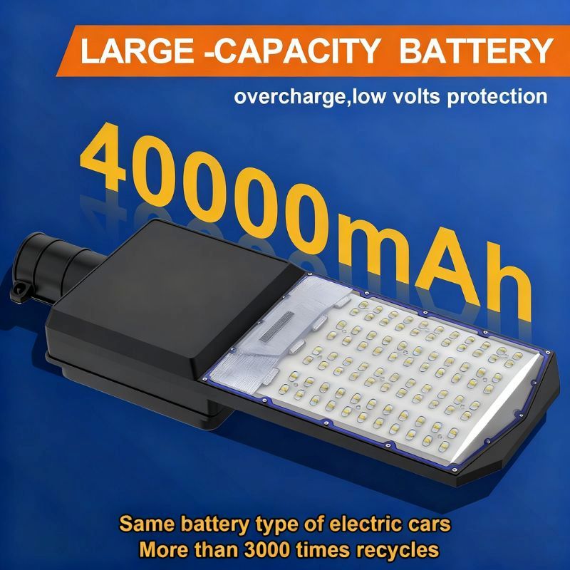 1800W solar street light with 20ft /16ft pole - Tampa Home & Garden Store