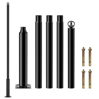 1800W solar street light with 20ft /16ft pole - Tampa Home & Garden Store