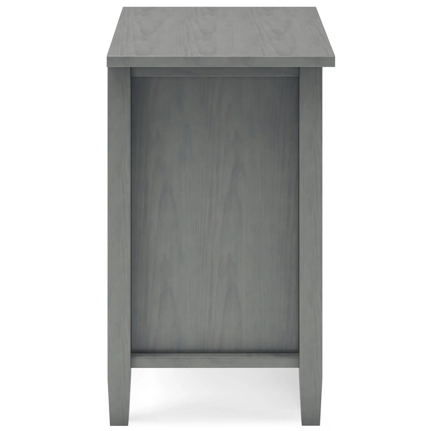 Warm Shaker bedside table gray wood finish accent nightstand by Unique Piece Furniture on Tampa Home & Garden Store