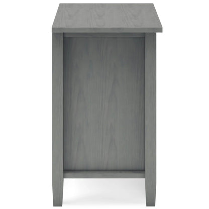Warm Shaker bedside table gray wood finish accent nightstand by Unique Piece Furniture on Tampa Home & Garden Store