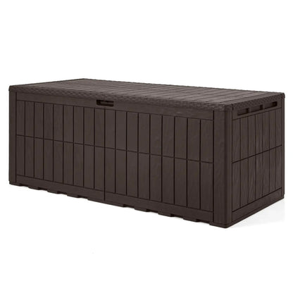 180 Gal Outdoor Deck Box with Lockable Lid