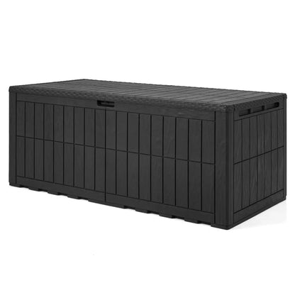 180 Gal Outdoor Deck Box with Lockable Lid