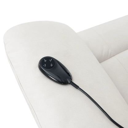 Chriki power motion massage chair remote on beige upholstery on Tampa Home & Garden Store