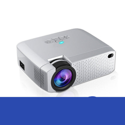 High definition projector by My Store, compact silver body with large front lens on Tampa Home & Garden Store