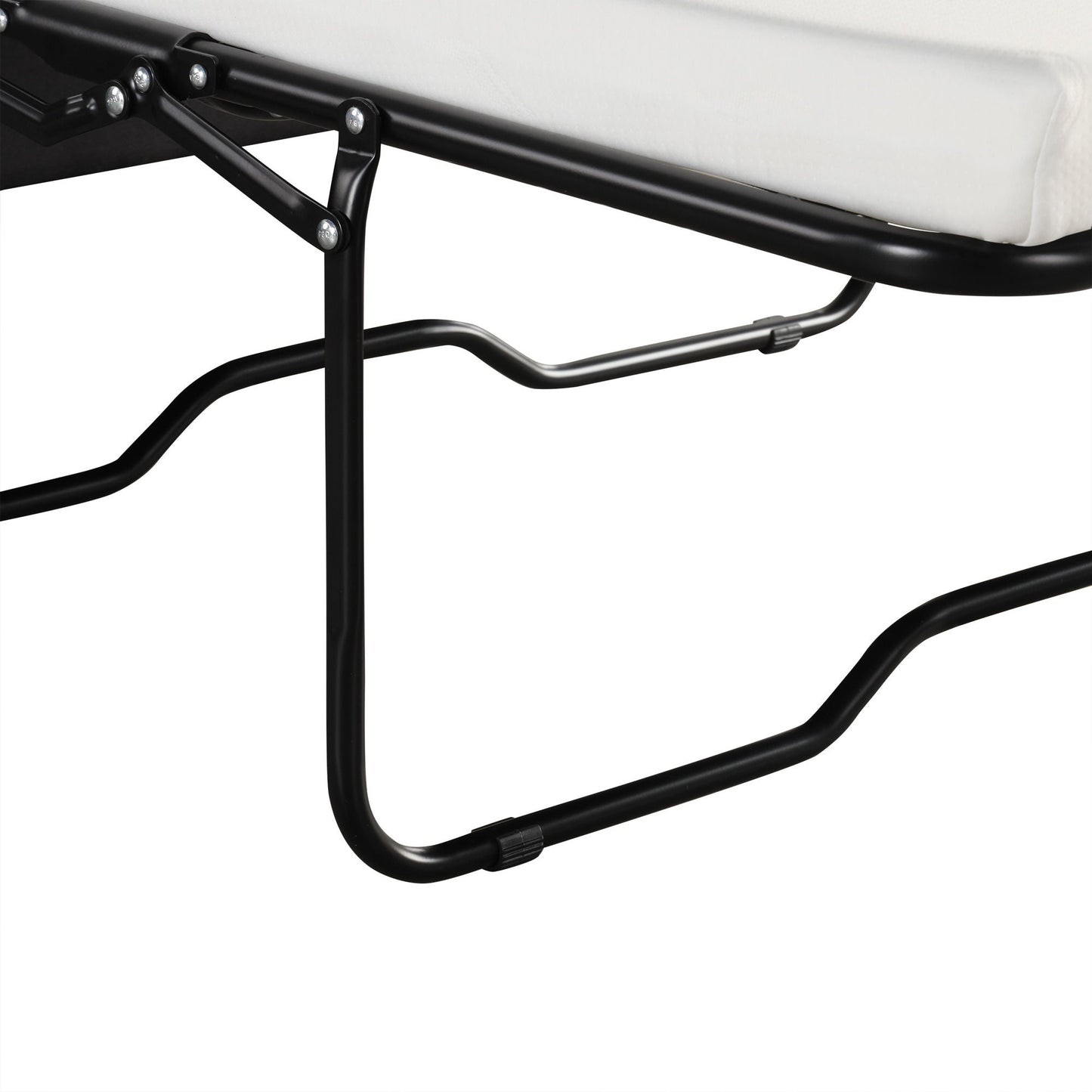 Pull Out Sofa Bed With Twin Memory Foam Mattress