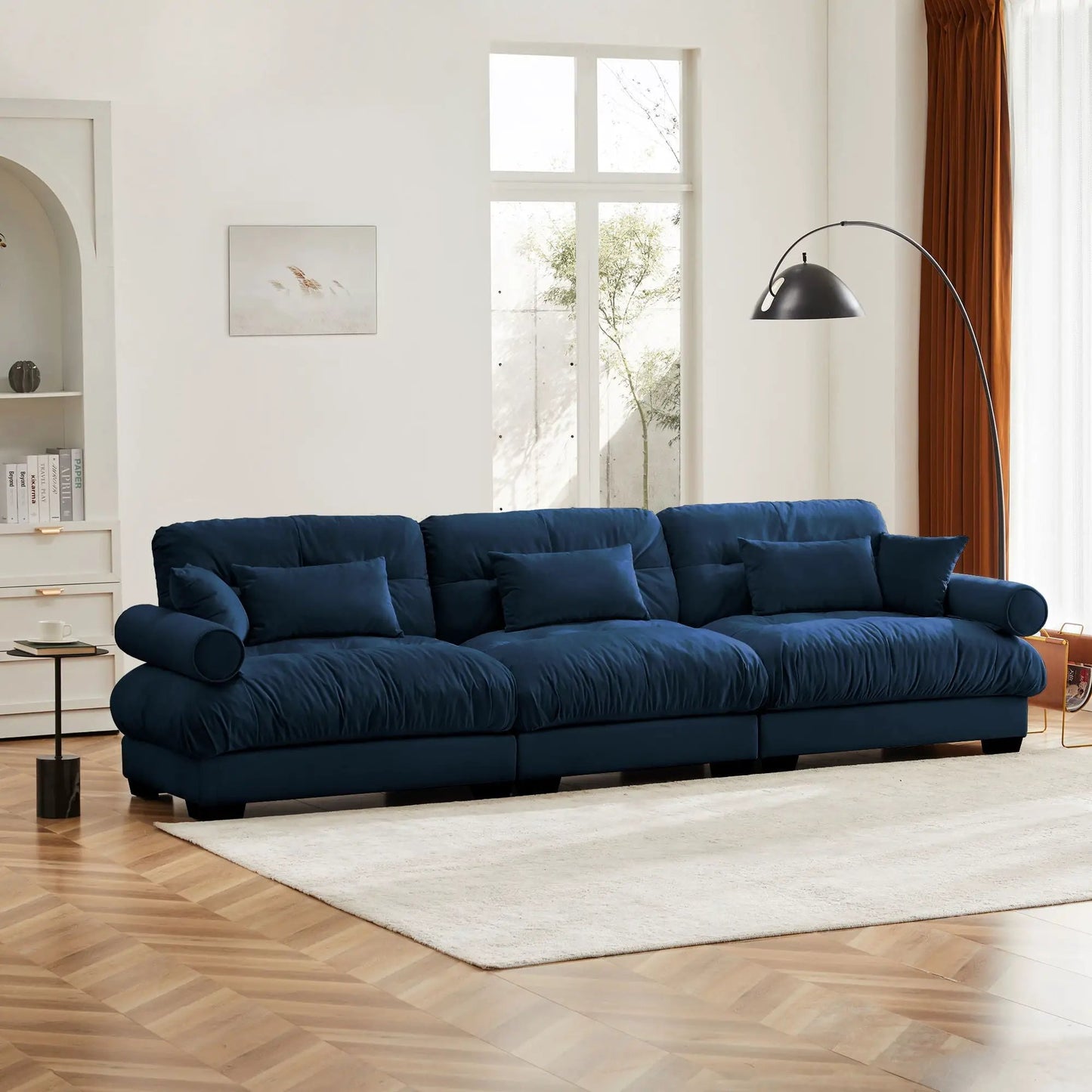 Modern Oversize Sofa With Cloud Like Comfort