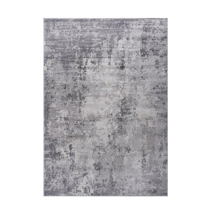 Marfi 6x9 Abstract Area Rug Light Gray Neutral