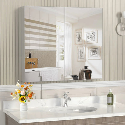 Medicine Cabinet Wall Mounted Mirror with Storage