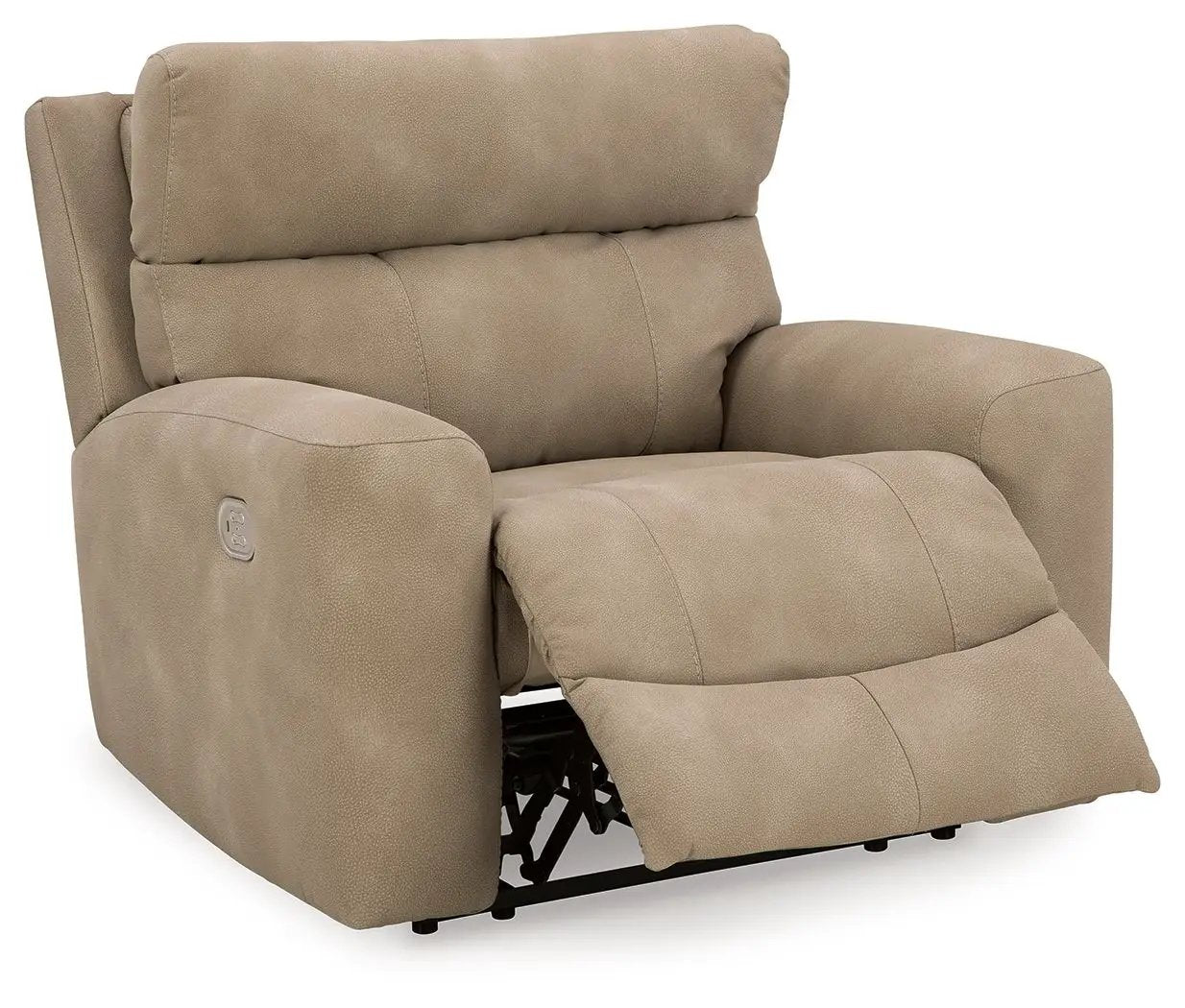 Next-Gen Durapella Power Recliner with Adjustable Headrest in tan by Unique Piece Furniture on Tampa Home & Garden Store