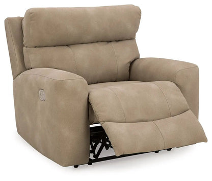 Next-Gen Durapella Power Recliner with Adjustable Headrest in tan by Unique Piece Furniture on Tampa Home & Garden Store
