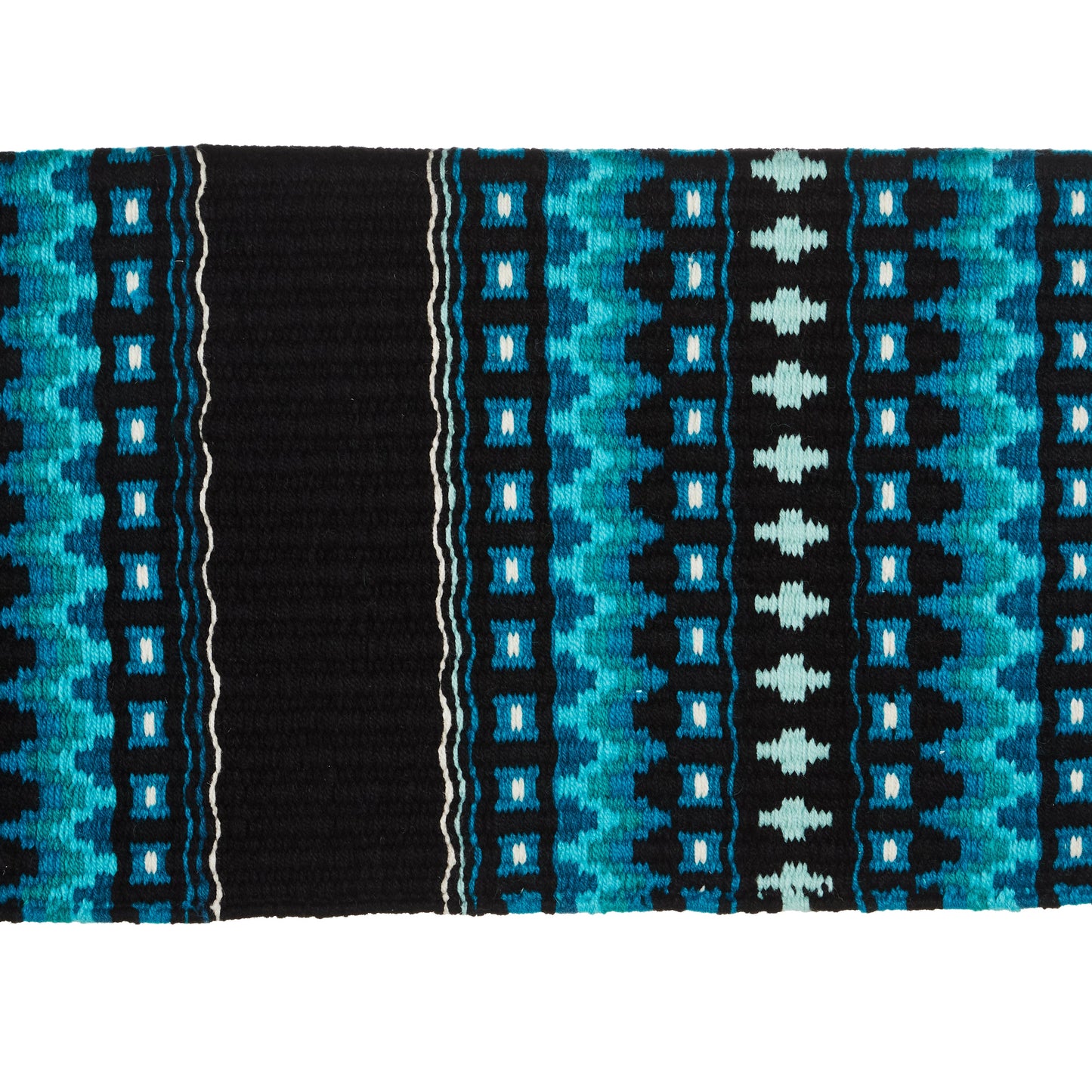 Couverture de selle Domino 40X34 en laine de Nouvelle-Zélande