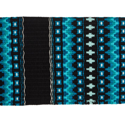Couverture de selle Domino 40X34 en laine de Nouvelle-Zélande