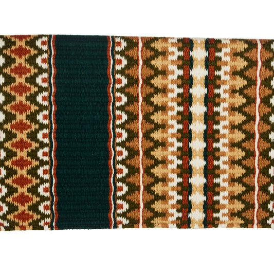 Couverture de selle Double Arrow 40X34 en laine de Nouvelle-Zélande