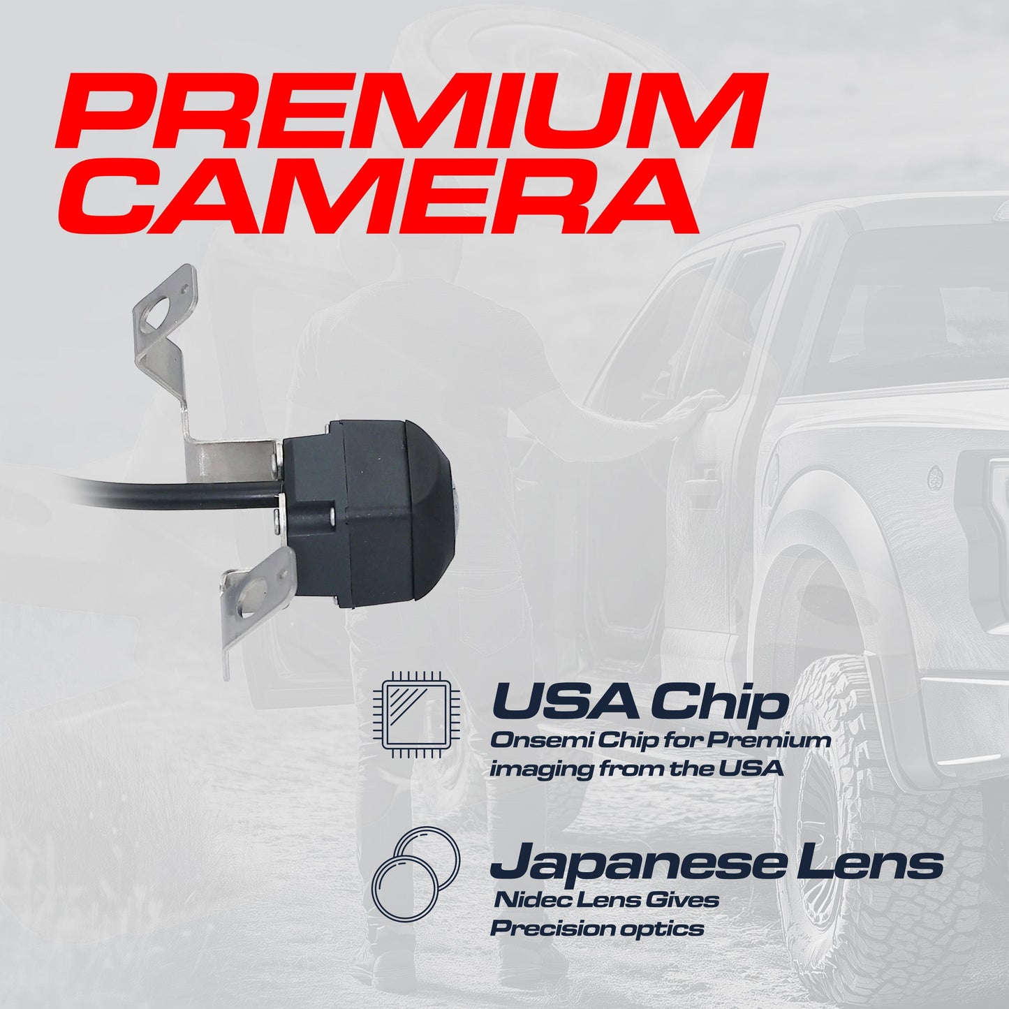 Backup camera for Kia Sorento 2016-2018 OEM replacement Master Tailgaters with bracket on Tampa Home & Garden Store