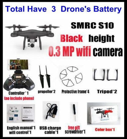 SMRC S10 FPV quadcopter racer kit with wifi camera remote control protective frame on Tampa Home & Garden Store