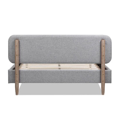 Diego Low Upholstered Platform Bed and Frame