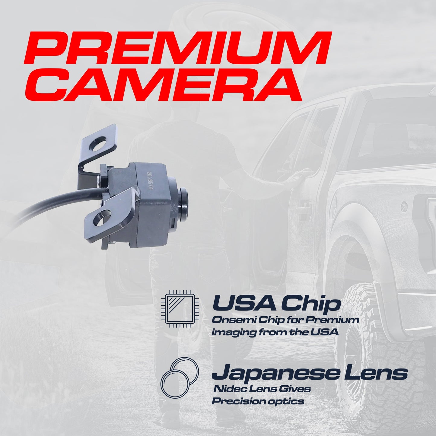 Kia Sorento OEM backup camera by Master Tailgaters 2011-2013 part 95760-2P000 mounting bracket on Tampa Home & Garden Store