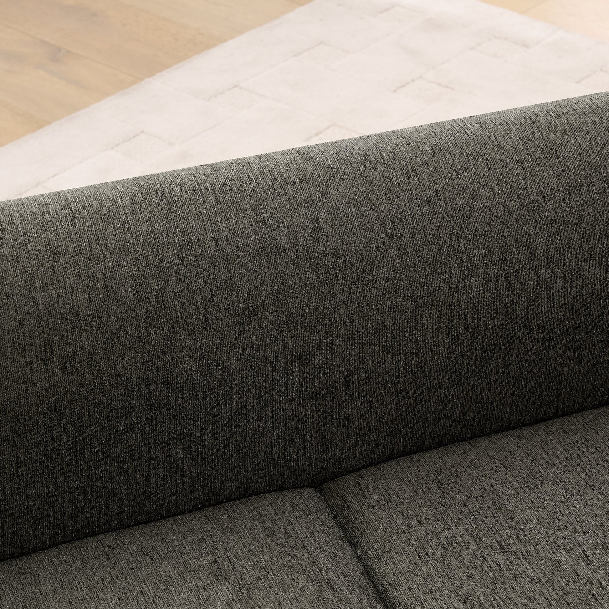 Comfortable Oversized Pet Sofa for Medium/Large Dogs dark gray textured fabric by HouseOfZazla on Tampa Home & Garden Store