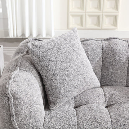 Cozy Beanbag Chair With Resilient Foam Core For 2