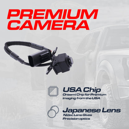 Kia Sorento OEM backup camera 2011-2013 by Master Tailgaters, parking-line, black housing on Tampa Home & Garden Store