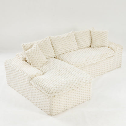 Modular Convertible Sofa and Twin Chaise Lounge
