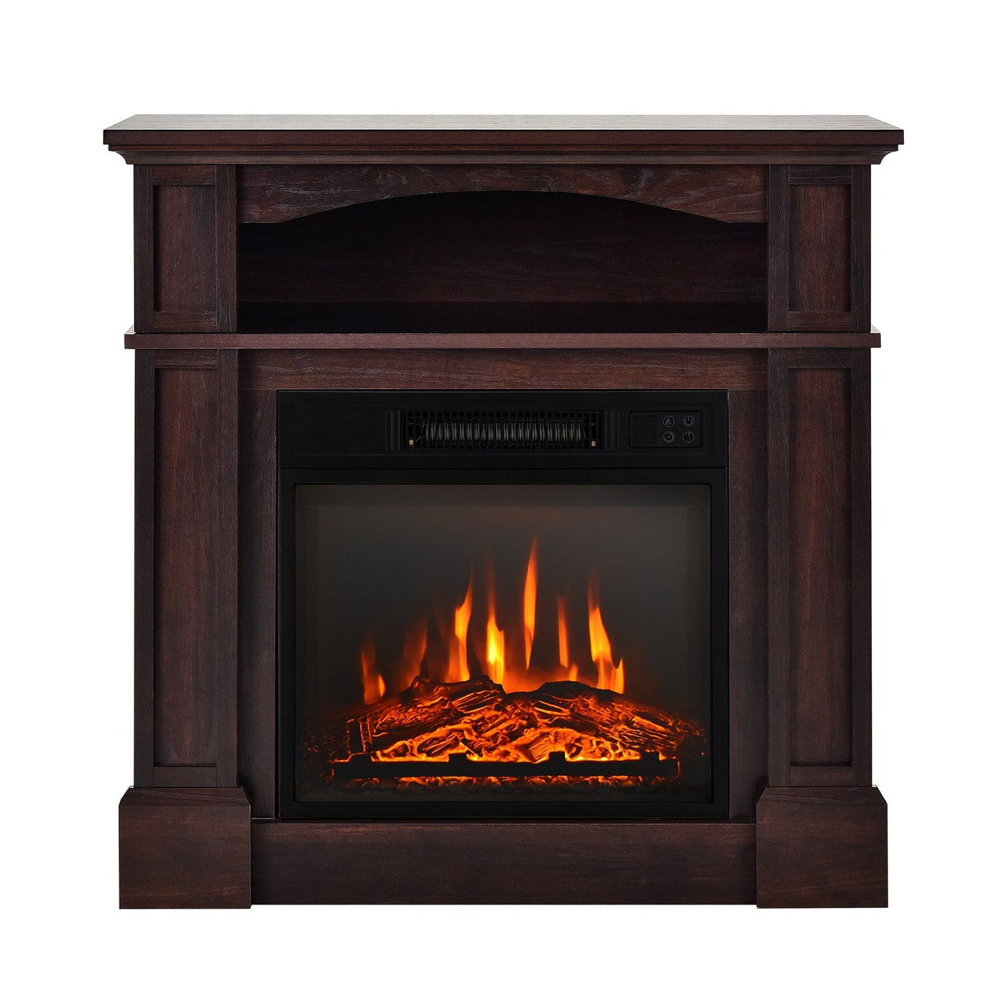 Mueble para TV de 18" con chimenea eléctrica