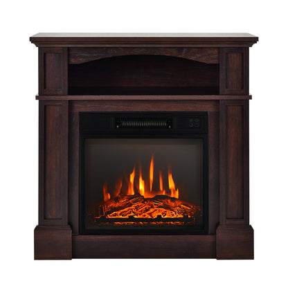 Mueble para TV de 18" con chimenea eléctrica