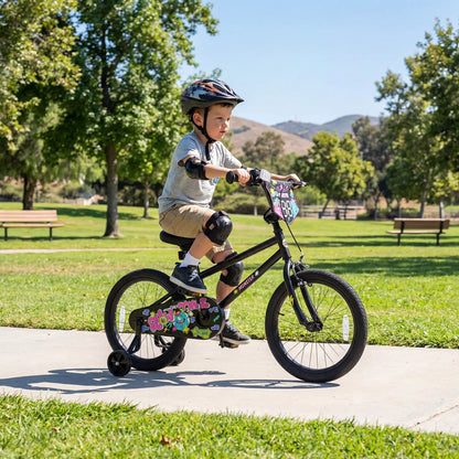 18-Inch Kids Bike With Training Wheels 4-8