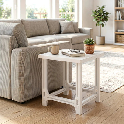 Adirondack Side Table with Slatted HDPE Surface