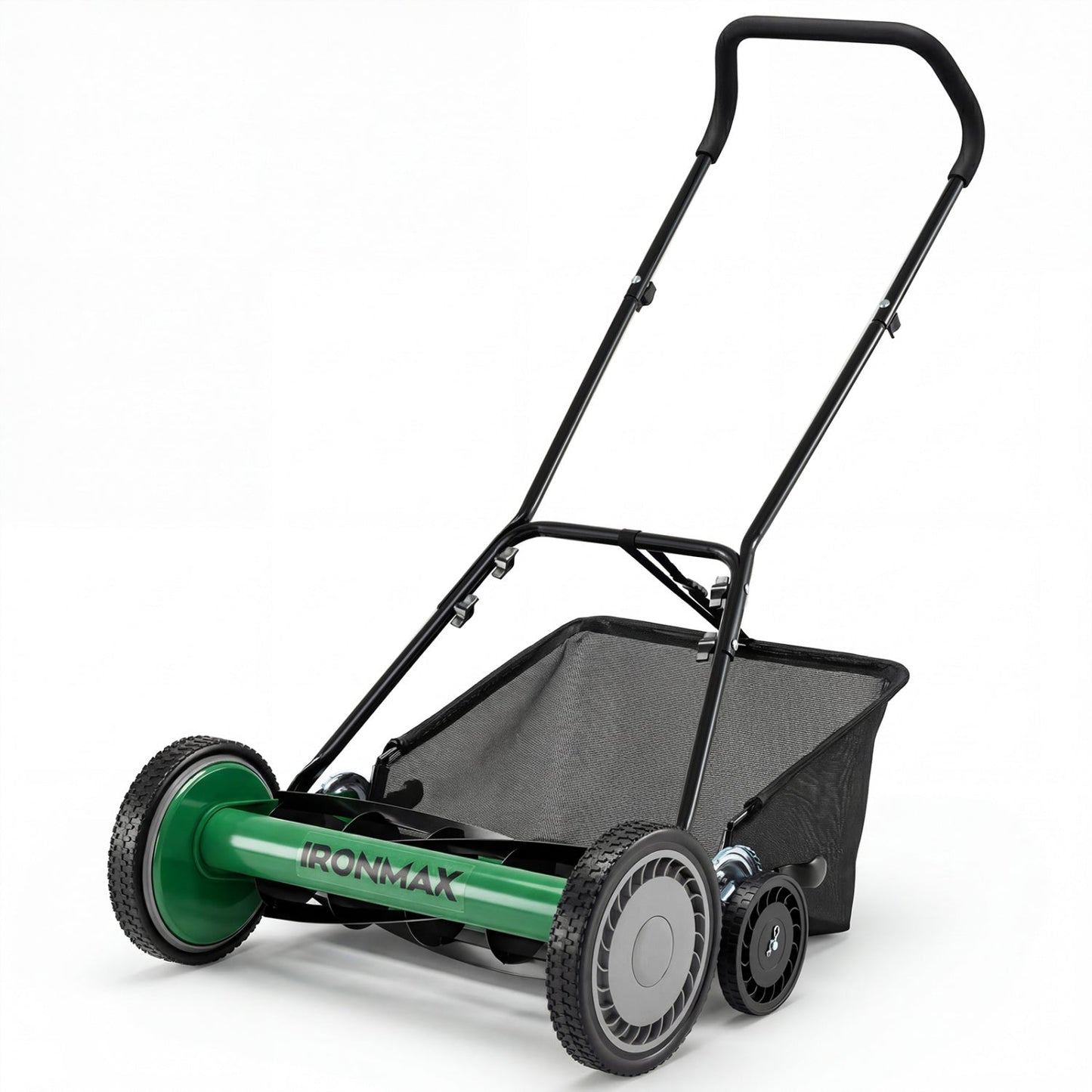 18 Inch Push Reel Lawn Mower with 4 Position