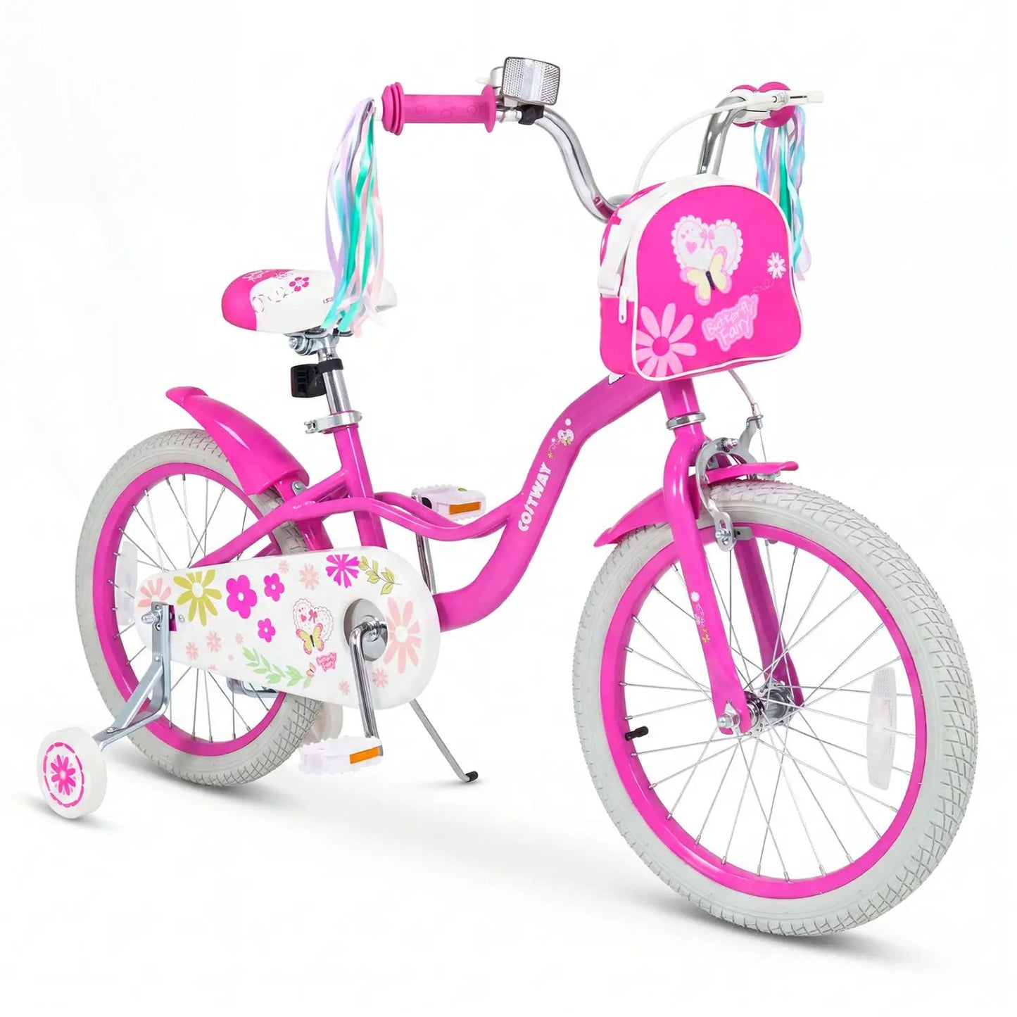 Girls Bike 12-18 Inch with Front Bag for Girls