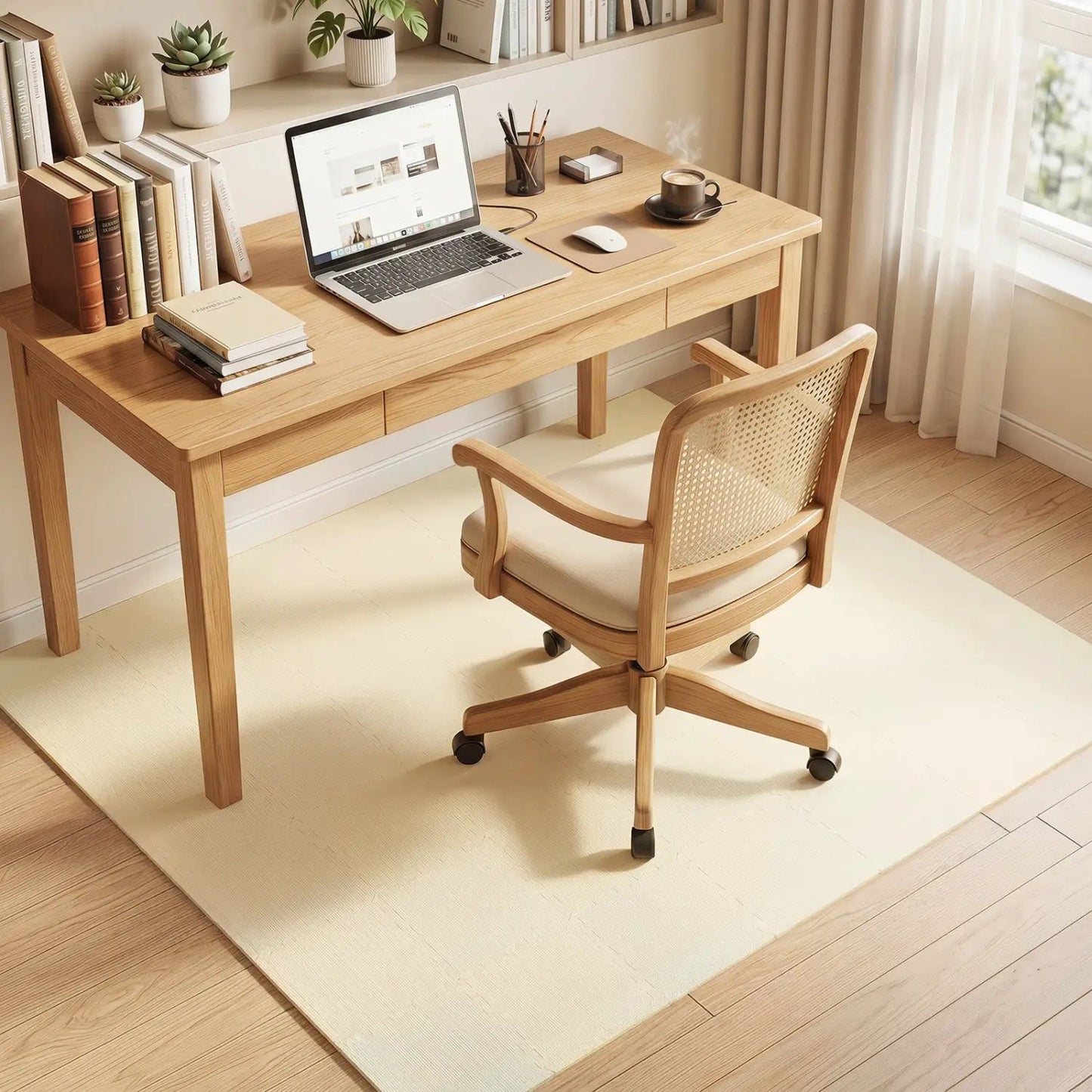 Interlocking EVA Foam Floor Tiles with Borders