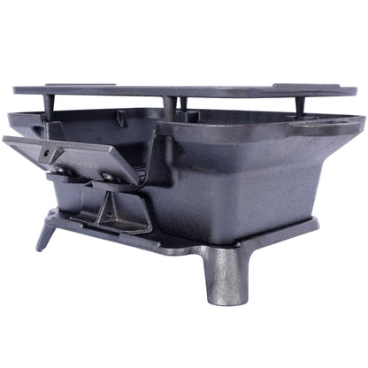 Oval cast iron grill pan by HouseOfZazla with tabletop design on Tampa Home & Garden Store
