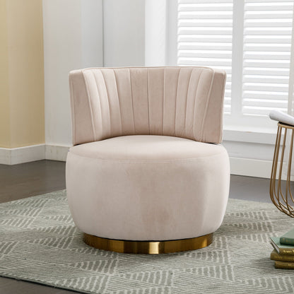 360 Swivel Barrel Sofa Chair and Support Base