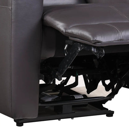 Blane Brown Power Motion Leather Recliner
