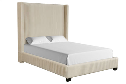 Modern Upholstered Bed And Space Saving Design