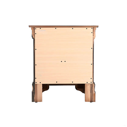 Louis Philippe Nightstand in Wood Veneer