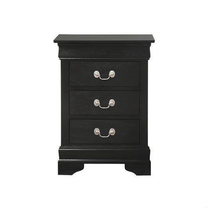 Louis Philippe Nightstand in Wood Veneer