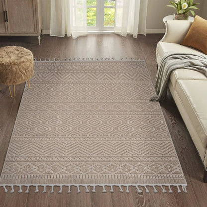 Guros Geometric Indoor and Outdoor Area Rug