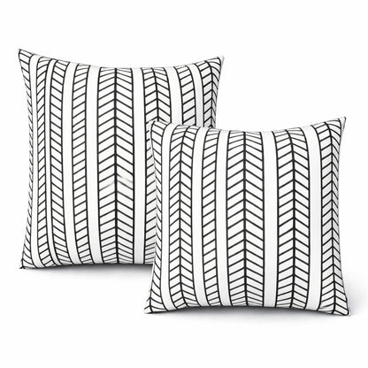 2 Pack Waterproof Outdoor Throw Pillows for Patio