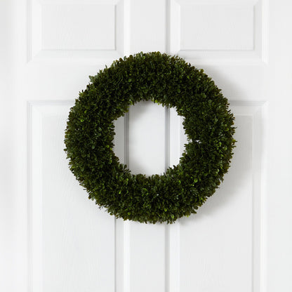 19.5” Tea Leaf Wreath UV Resistant (Indoor / Outdoor) - Tampa Home & Garden Store