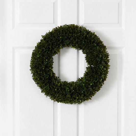 19.5” Tea Leaf Wreath UV Resistant (Indoor / Outdoor) - Tampa Home & Garden Store