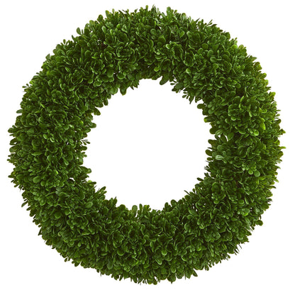 19.5” Tea Leaf Wreath UV Resistant (Indoor / Outdoor) - Tampa Home & Garden Store