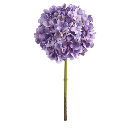 19” Artificial Hydrangea Flower (Set of 3 Silk Flower Stems) - Tampa Home & Garden Store