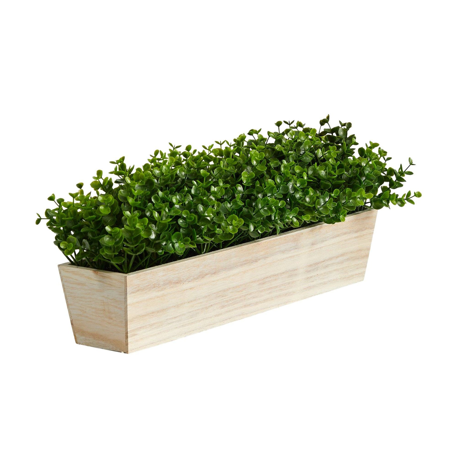 19” Eucalyptus Artificial Plant in Decorative Planter - Tampa Home & Garden Store