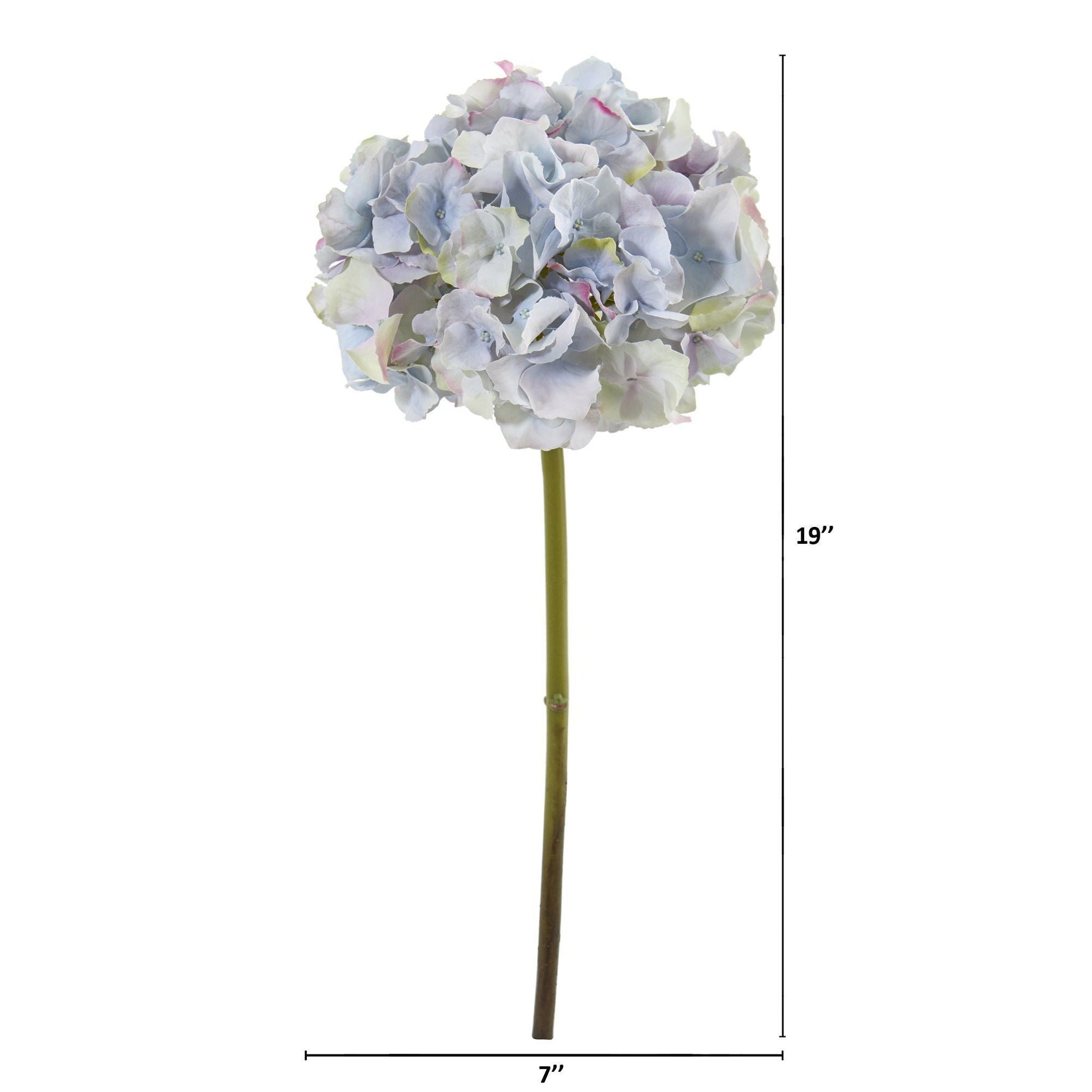 19” Hydrangea Artificial Flower (Set of 6) - Tampa Home & Garden Store