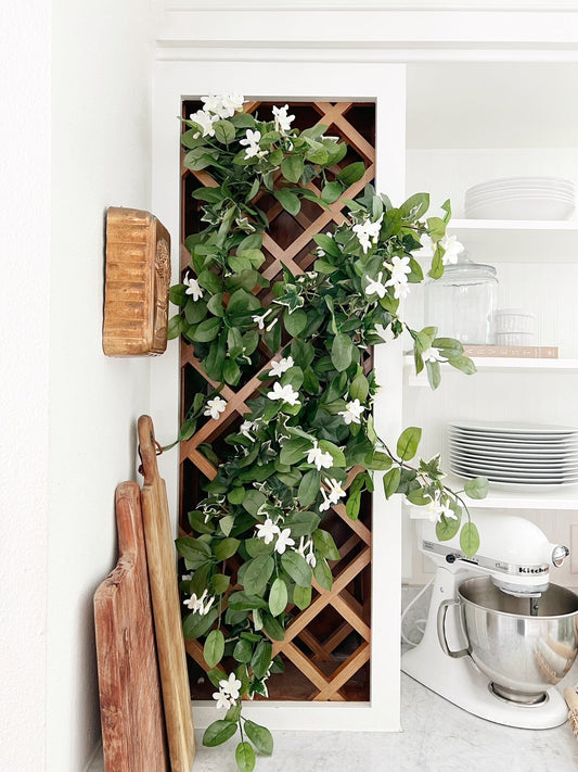 19” Mixed Stephanotis & Ivy Hanging Artificial Plant (Set of 4) - Tampa Home & Garden Store