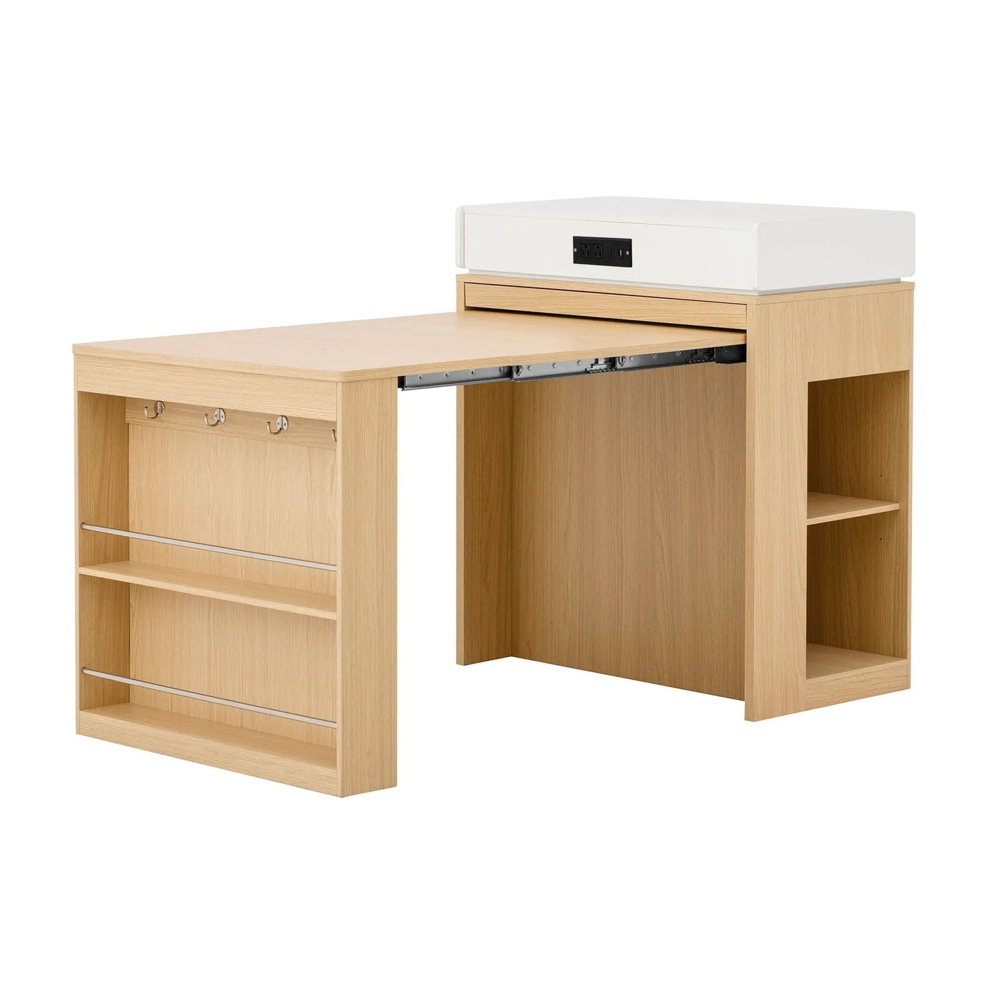 Extendable Dining Table With Folding Top
