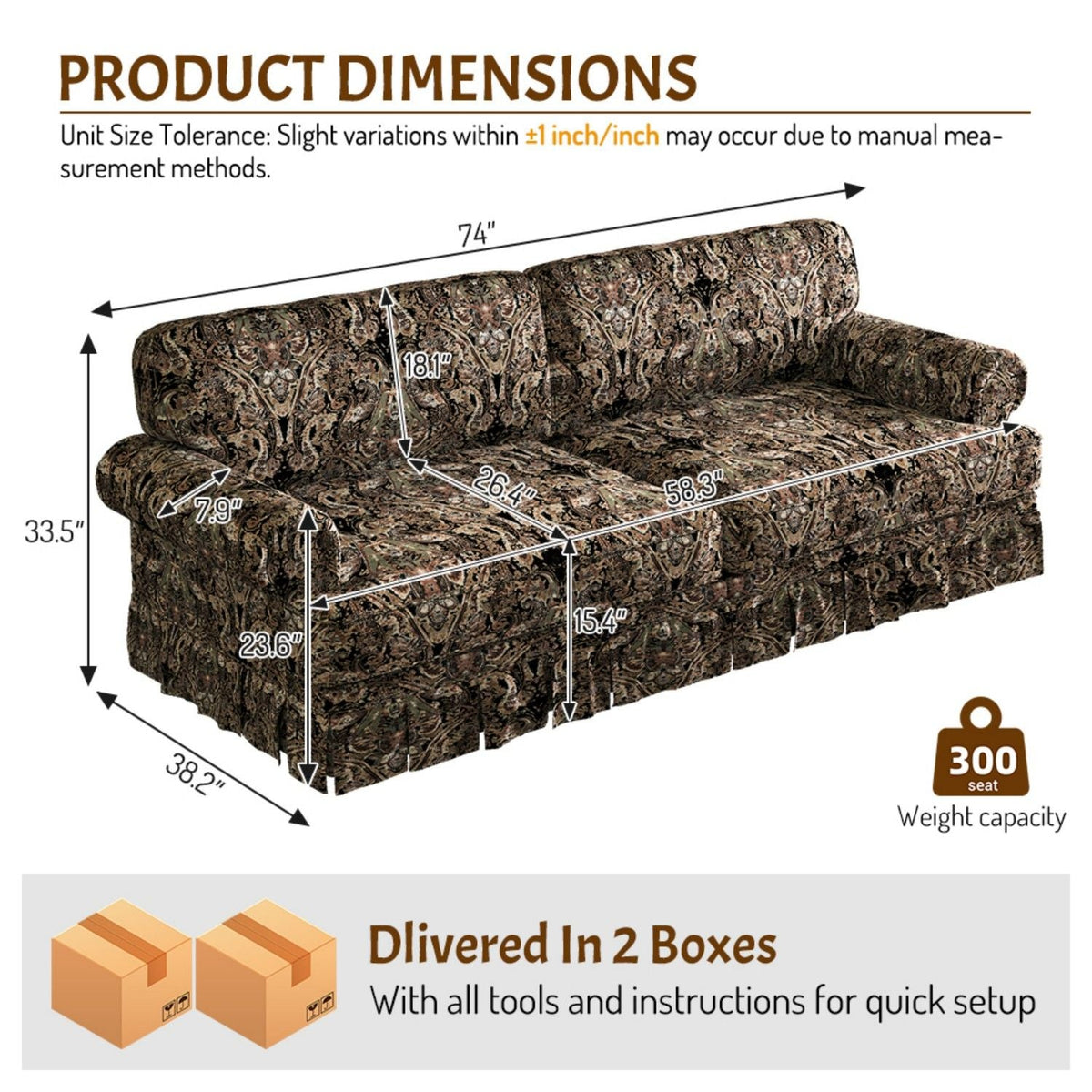 Heavy Duty Cloud Couch Sofa and Comfort Frame